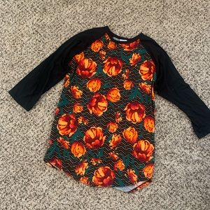 LuluaRoe Floral Top - L